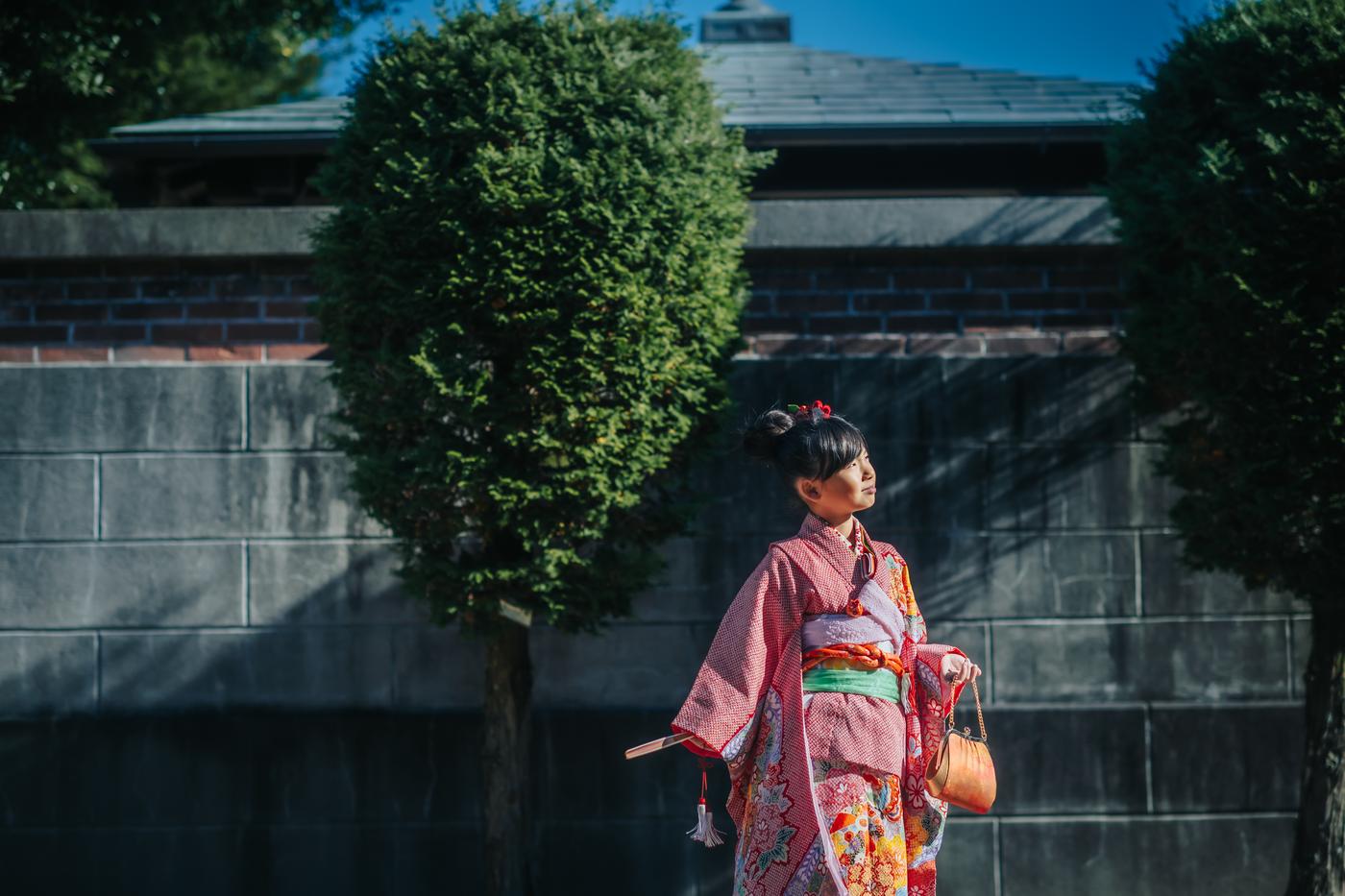 七五三の女の子の出張撮影